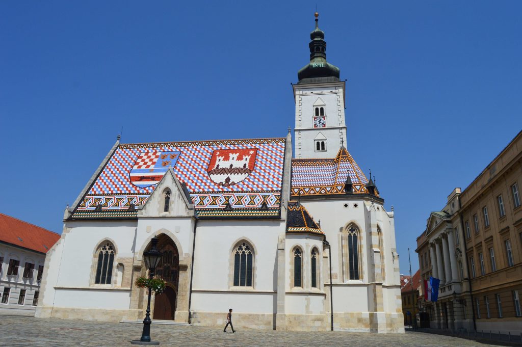 Iglesia de San Marcos de Zagreb (Croacia)